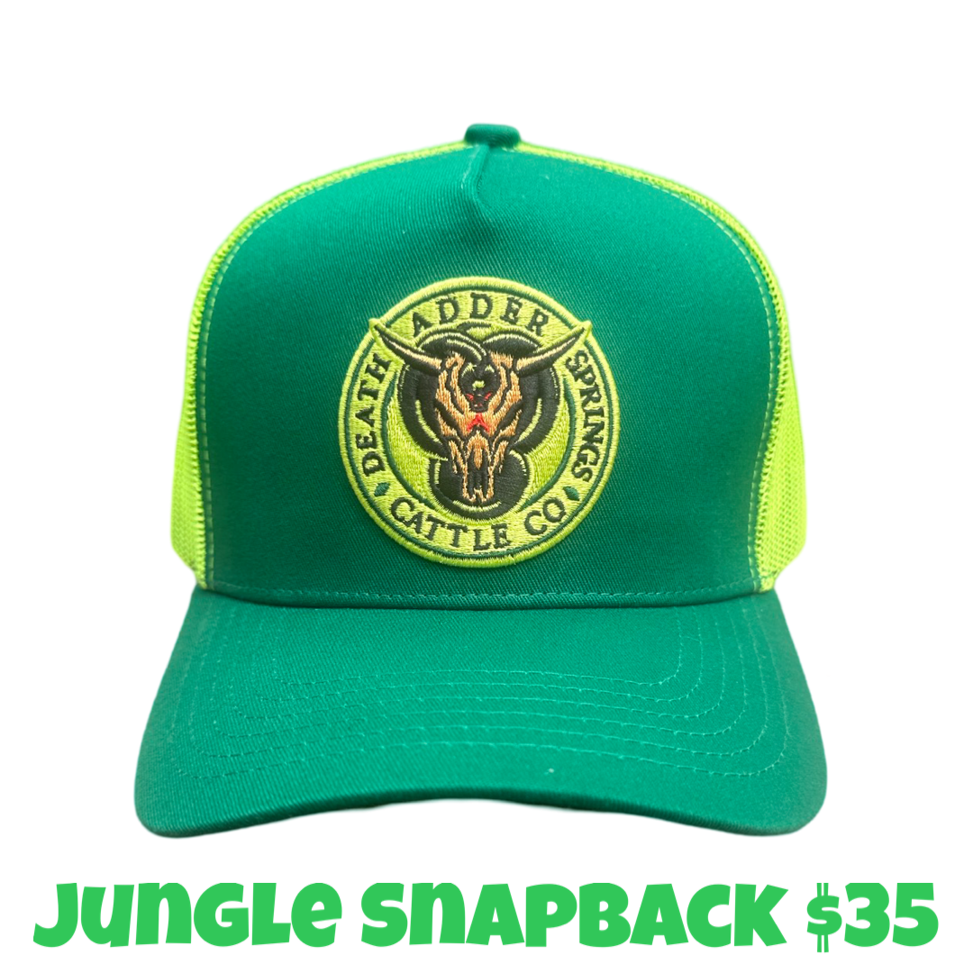 Jungle Trucker cap.